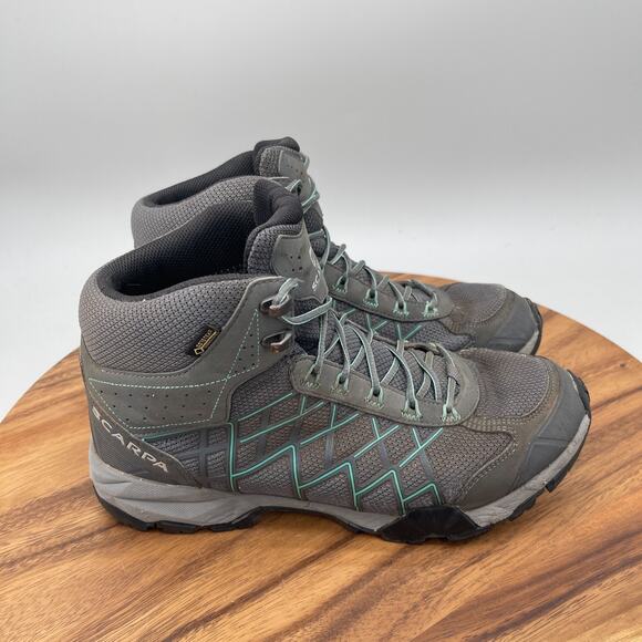 Scarpa Shoes - Scarpa Hydrogen Hike Gtx Boots Womens Size 8.5 Gray Trail Hiking Walking Shoes